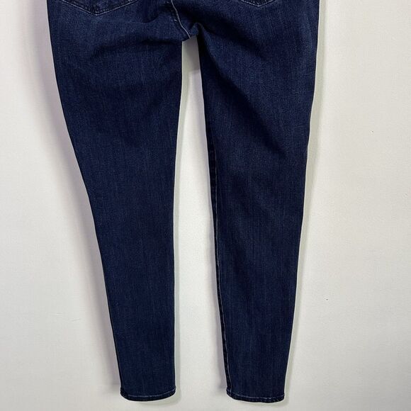 J Crew Pull On Toothpick Jean Jegging‎ 28 Skinny Leg Casual Stretch 29 x 27 Blue - Picture 5 of 9